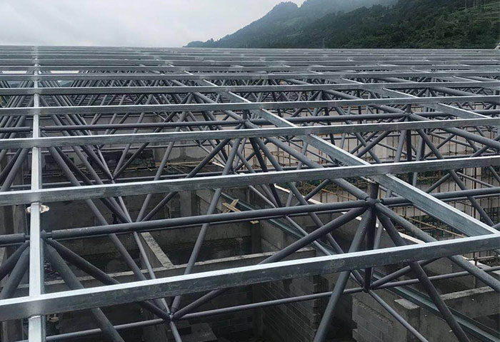 滕州学校艺体楼网架
